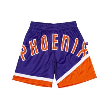 Mitchell Ness Casual Shorts Men Purple