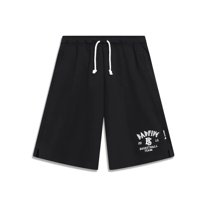 LINING Casual Shorts Men Black-0