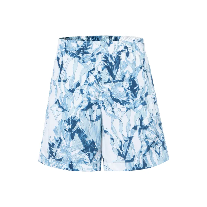 LOUIS VUITTON Casual Shorts Men's Blue-0