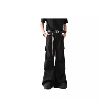 FA2LO Casual Pants Unisex Black