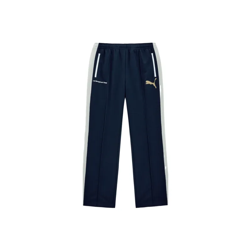PUMA x LMC LMC Collaboration JERSEY TRACK PANTS Casual Pants Unisex Marine Blue-0