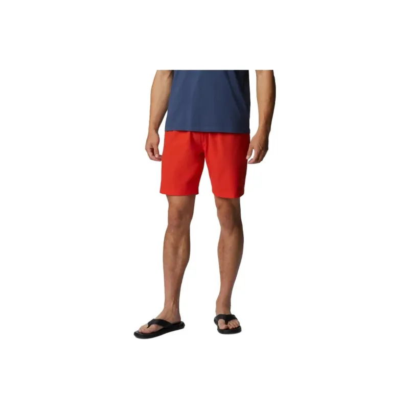 Columbia Casual Shorts Men Orange Red-0