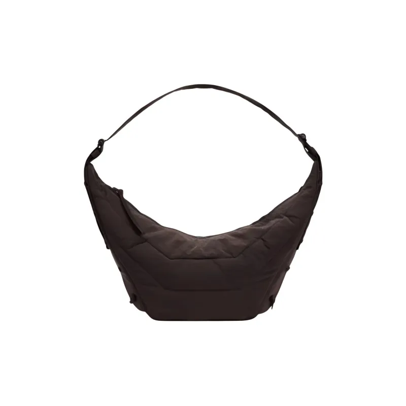 Lemaire Nylon Crossbody Bag, Shoulder Bag Tubas Unisex Dark Chocolate-1