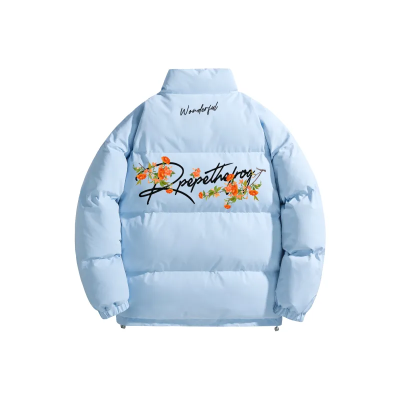 Pepe The Frog Puffer Jacket Unisex-4