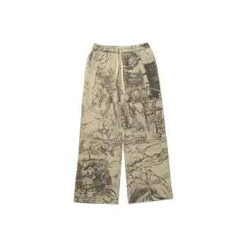 VESSEL x MARVEL/, FW23 Casual Pants Unisex Khaki