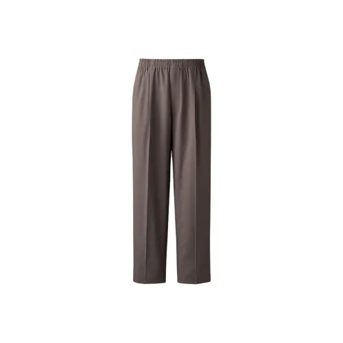 UNIQLO x Clare Waight Keller C Collection SS25 Casual Pants Unisex Dark Brown