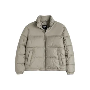 Hollister Puffer Jacket Men's Moon Gray