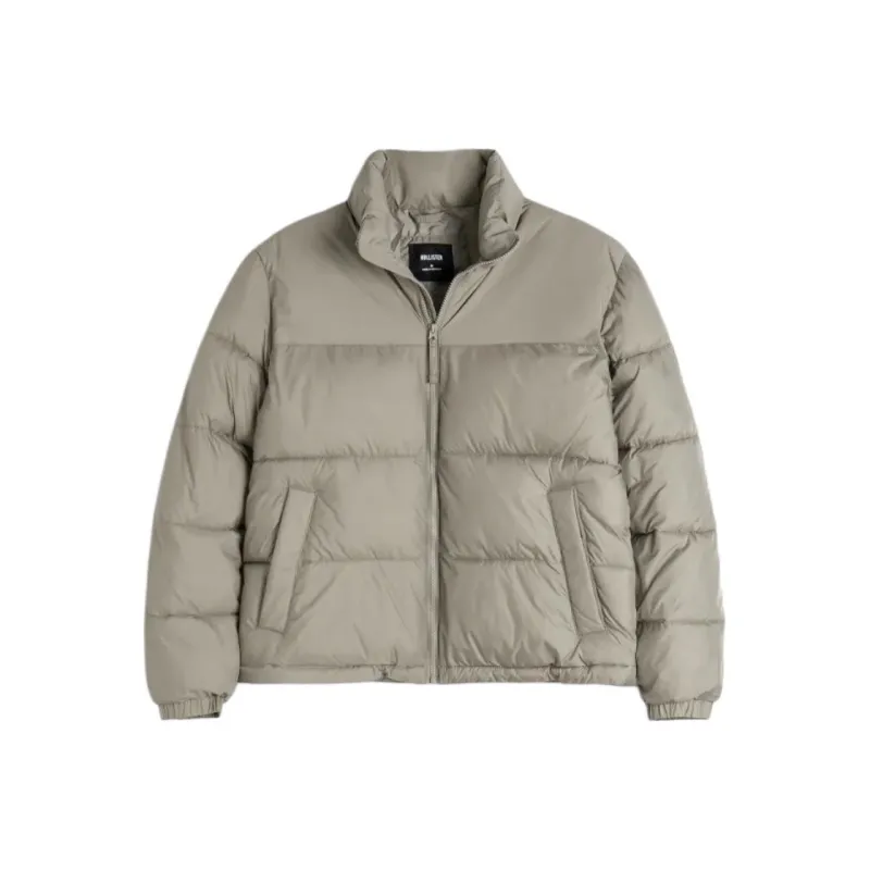 Hollister Puffer Jacket Men's Moon Gray-0