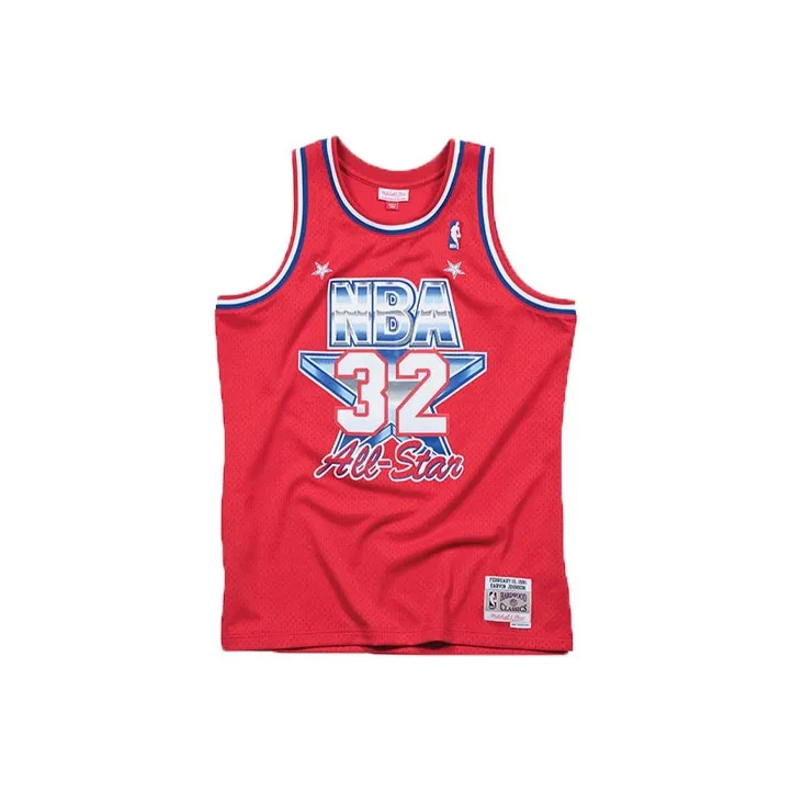 Mitchell & Ness Basketball Jerseys Unisex Red-0