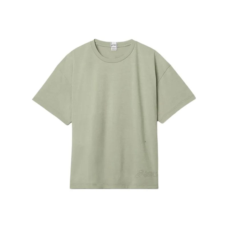 Asics T Shirts Unisex Green-0