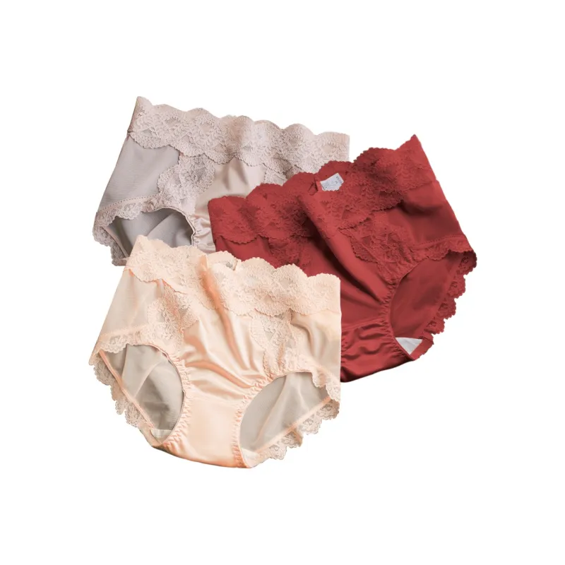 XIA.WA.ZHI.XIU Underpants Women's Shopping Bag 3 Pack-51