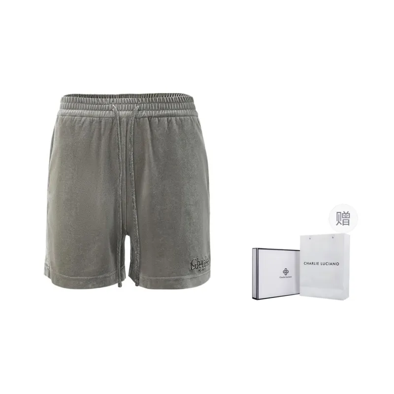 Charlie Luciano Casual Shorts Unisex Gray-0