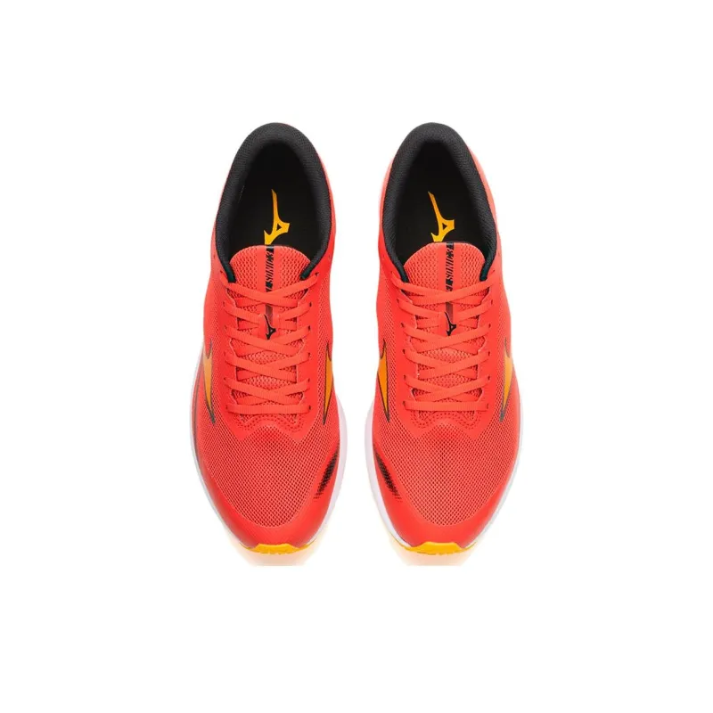 Mizuno Duel Sonic 3 Slip Resistant And Abrasion Resistant Functionality Red Track And Field Shoes Unisex Low Top-2