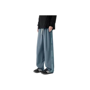 HCHUICHENG Casual Pants Unisex Dark Blue