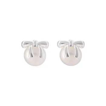 KING TAI FOOK Pearl Stud Earrings Women's