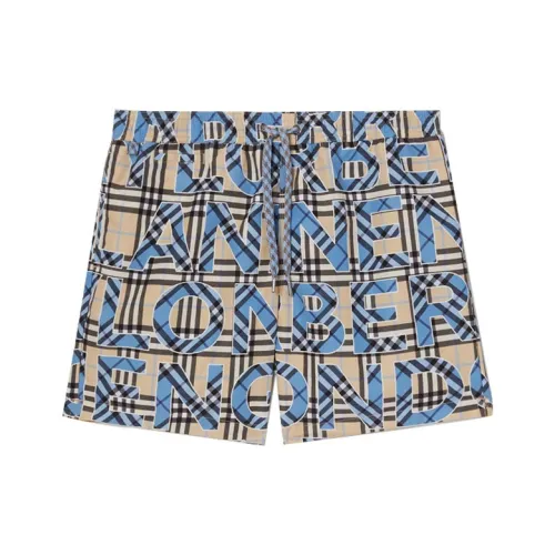 Burberry Swimming Shorts Men
s Bright Cobalt