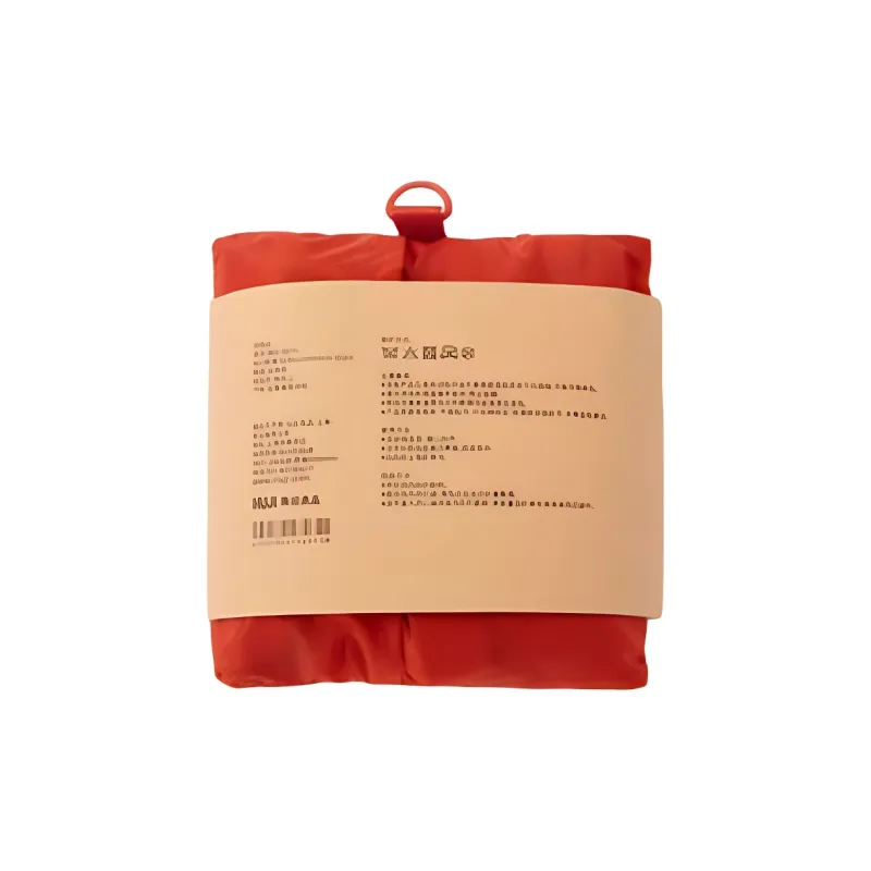 MUJI Polyamide Backpack Medium Size Unisex Orange-1