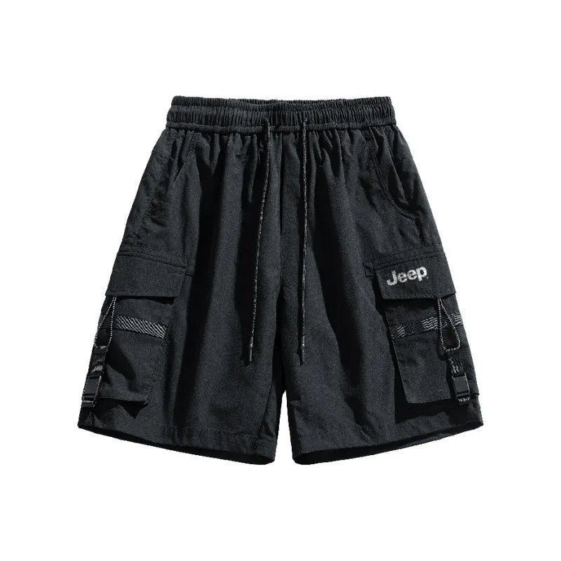 Jeep Gorpcore Versatile Parachute Cargo Shorts Unisex-6
