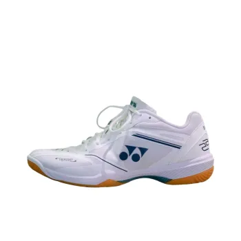 YONEX POWER CUSHION 65 Low Top Badminton Shoes Men's White