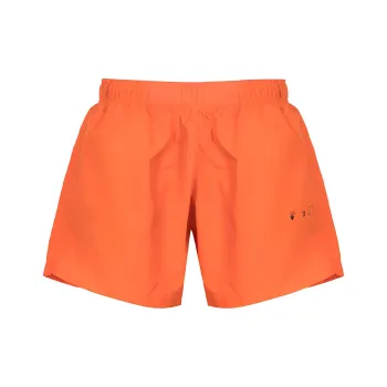 OFF WHITE Swimming Shorts Men Orange