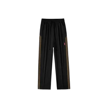 Coke Casual Pants Unisex Black