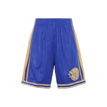 Mitchell Ness Basketball Shorts Men Blue