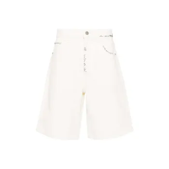 MARNI Denim Shorts Men's Ivory White