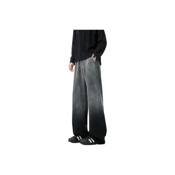 Evil Lions Casual Pants Unisex Classic Black Straight Fit Upgraded