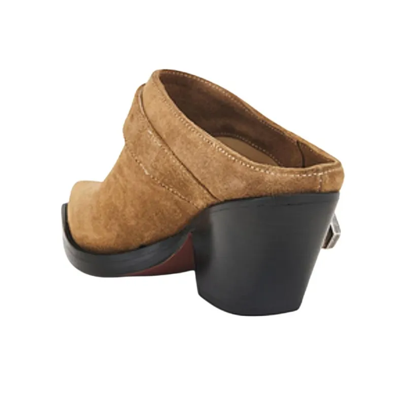 SONORA BOOTS Closed Toe Slippers Women's Light Umber-3
