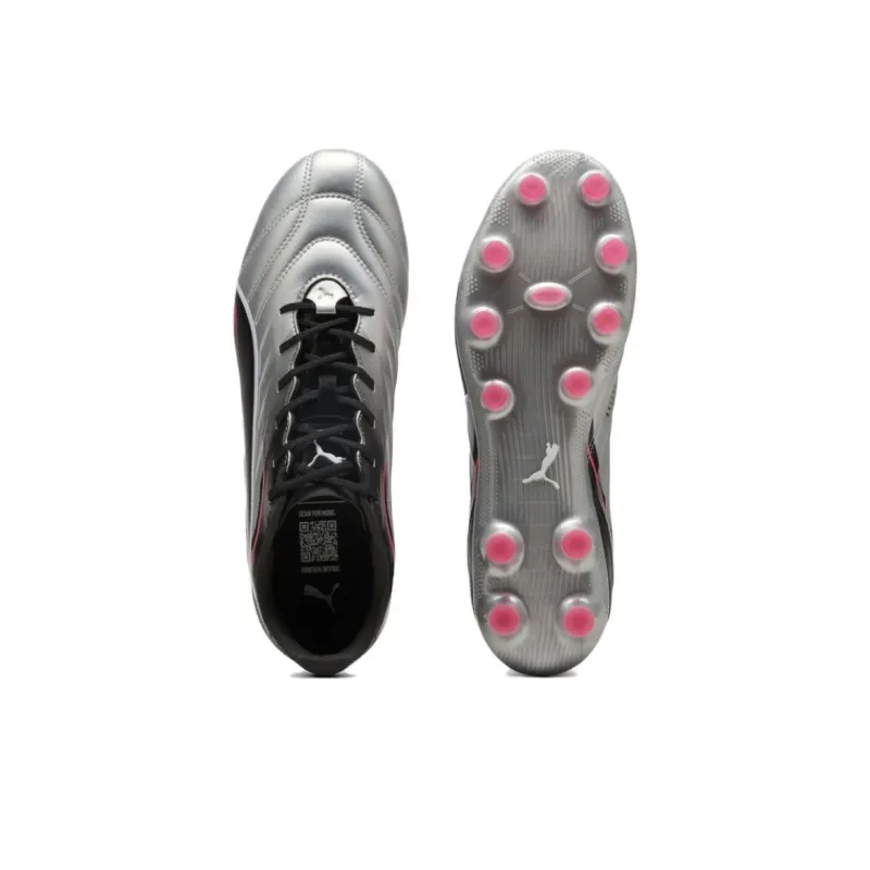 PUMA King Pro Soccer Shoes Unisex Black Silver-3