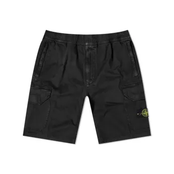 STONE ISLAND Sports Shorts Men Black