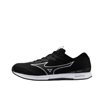 Mizuno Duel Sonic 4 Anti Slip Wear Resistant Low Top Track & Field Competition Running Shoes Unisex Black