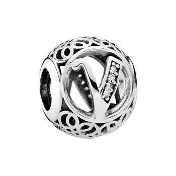 Pandora 925 Sterling Silver With Zircon Jewelry Accessories Women's Silver