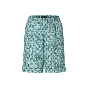 LOUIS VUITTON FW23 Casual Shorts Men's Green