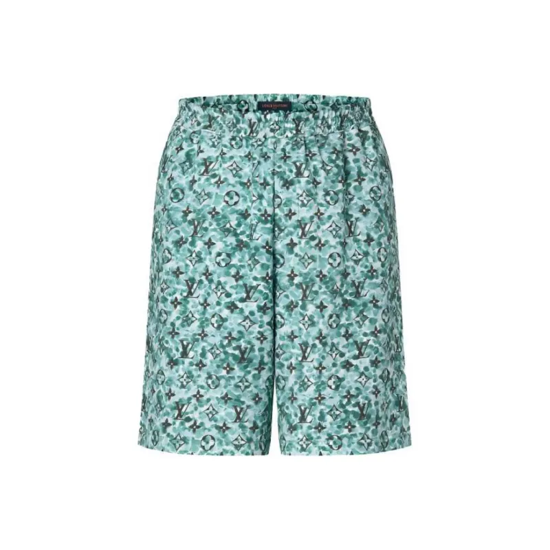 LOUIS VUITTON FW23 Casual Shorts Men's Green-0