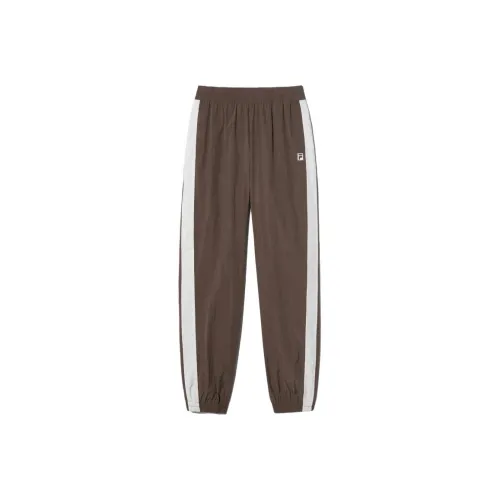 FILA Casual Pants Unisex Brown