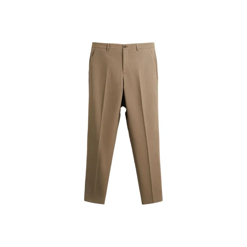 ZARA Casual Pants Men Brown-0