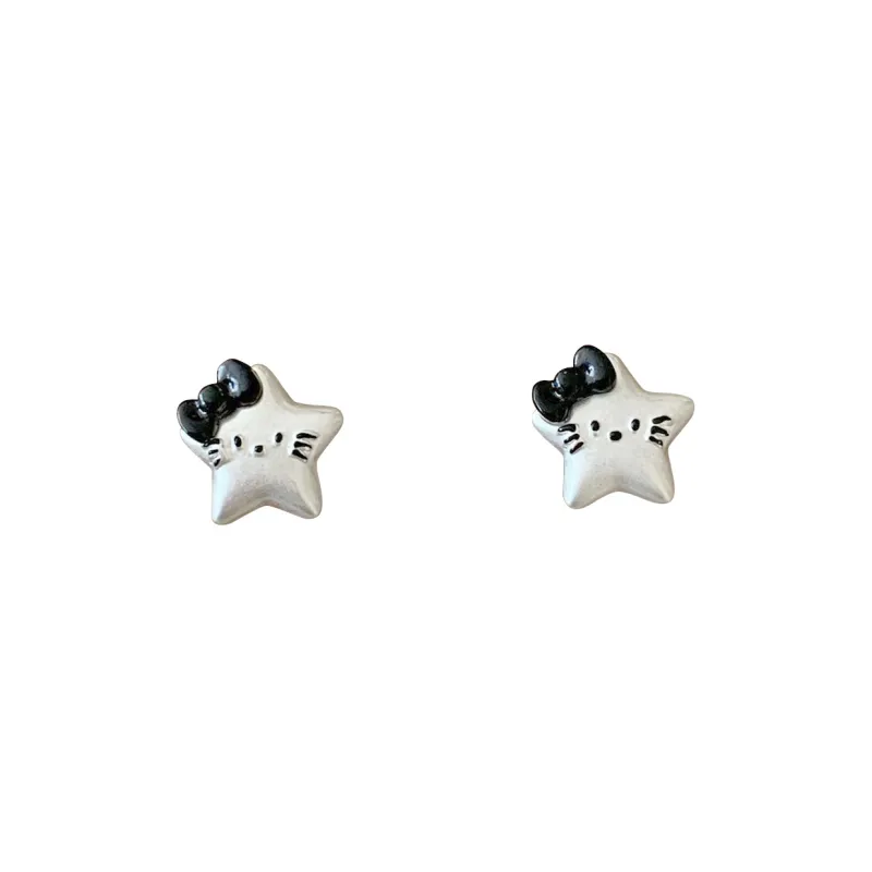 MIDNIGHT MOMENT Alloy Stud Earrings Women's-1