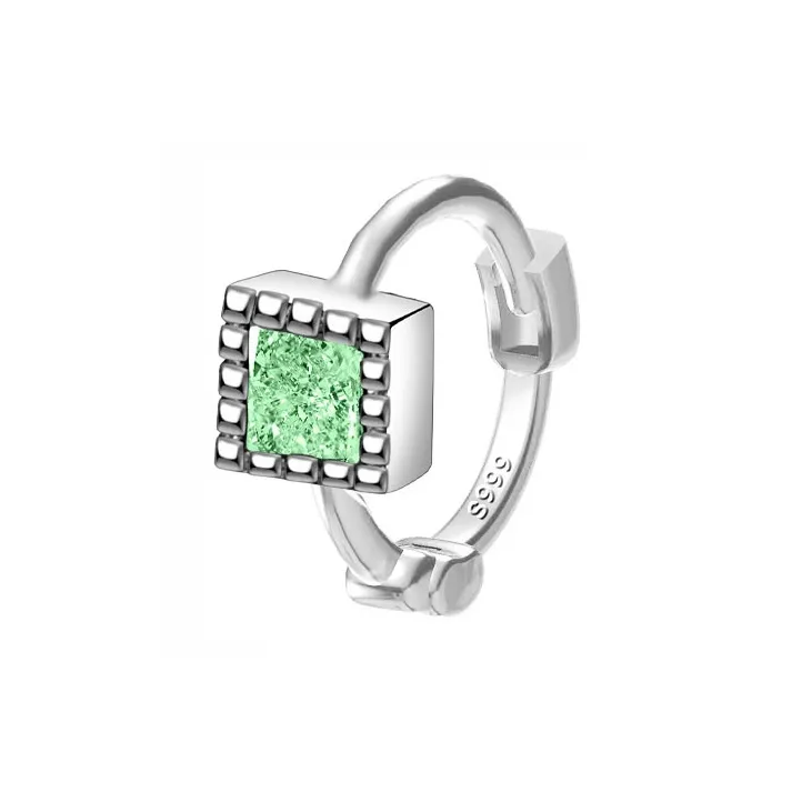 GUDUD S999 Fine Silver Earrings Unisex-11