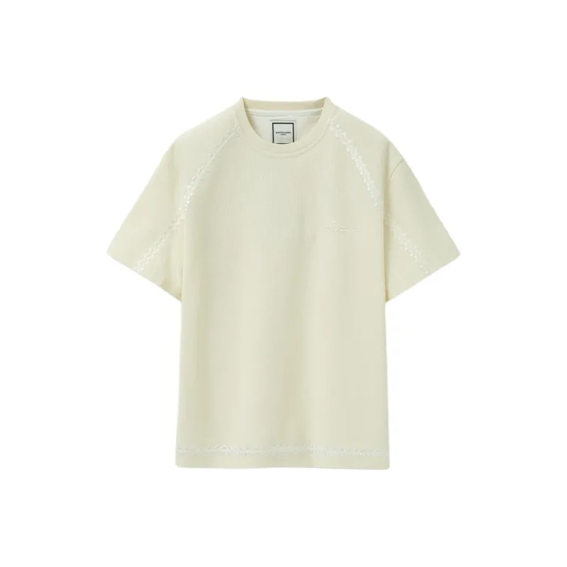 WOOYOUNGMI T Shirts Men Ivory-0