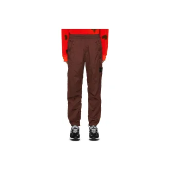 STONE ISLAND FW23 Casual Pants Men's Brown Red