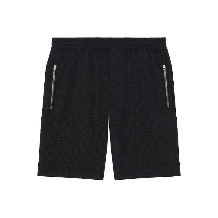 Givenchy Relax Fit Allover 4G Shorts-0