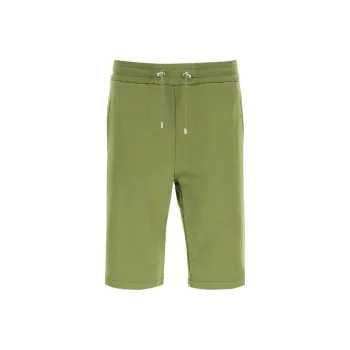 BALMAIN Eco Design Flock Bermuda Short