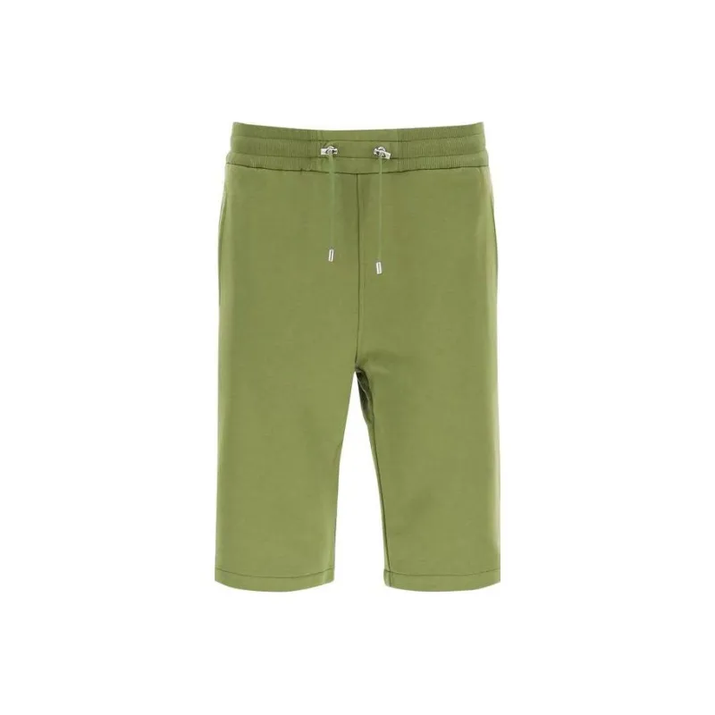 BALMAIN Eco Design Flock Bermuda Short-0