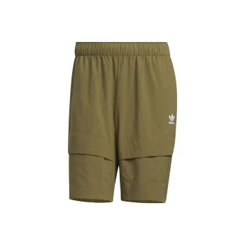 Adidas Casual Shorts Men Olive Green