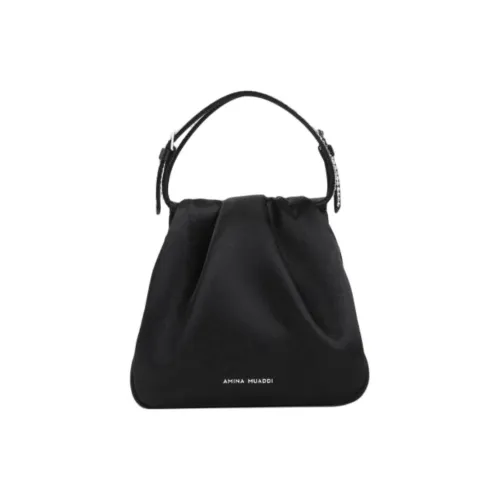 AMINA MUADDI Brass Tote Bag, Shopping Bag, Handbag Women's Black