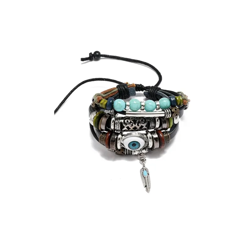 LuluCanaan Fabric Bracelets Unisex-4