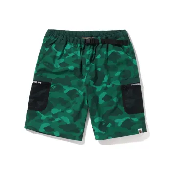 A BATHING APE Color Camo Mesh Pocket Shorts SS22