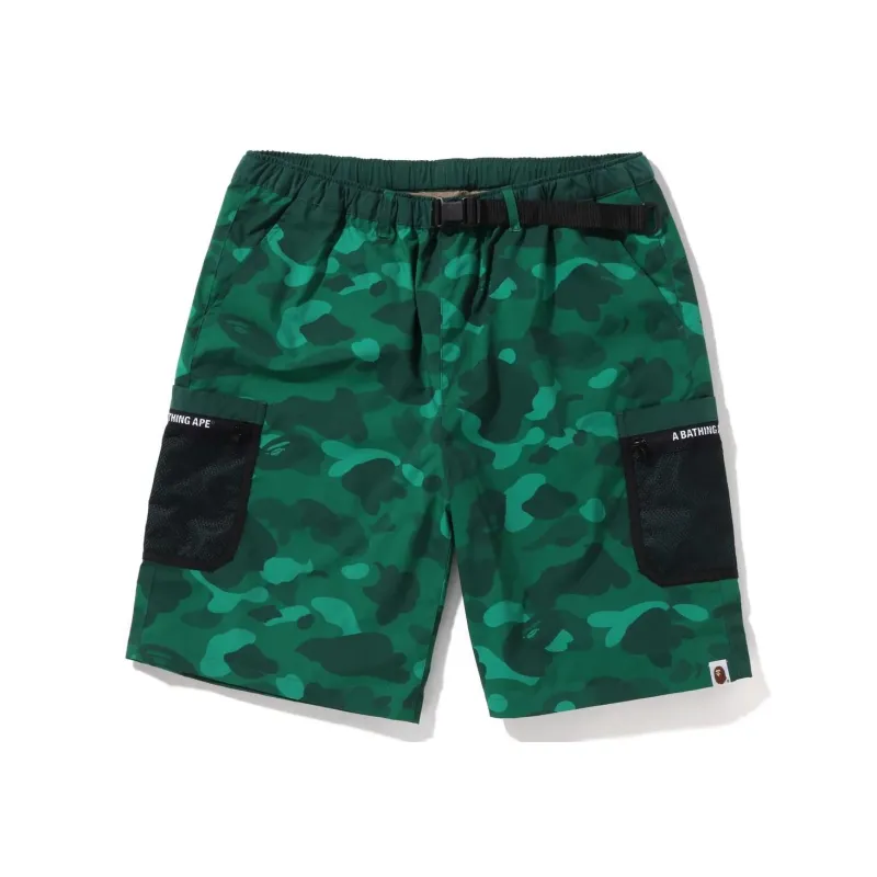 A BATHING APE Color Camo Mesh Pocket Shorts SS22-0