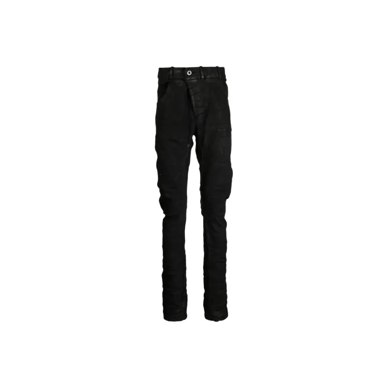 BORIS BIDJAN SABERI Distressed Drop crotch Skinny Trousers-0